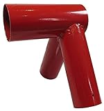 Schaukelverbinder rot für Holz rund 100/80 mm Schaukel selber B