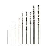 WLDSW Spiralbohrer-Set 10pcs/1 Set High Speed ​White Steel Twist Bohrer Set for Rotation Werkzeug HSS