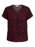 ONLY Carmakoma Damen Shirt Carolina weinrot 48