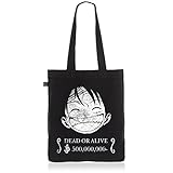 style3 Ruffy Wanted Dead or Alive Biobaumwolle Beutel Jutebeutel Tasche Tote Bag Berry Luffy Monkey D