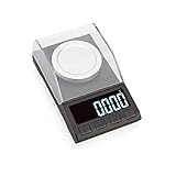 Taschenwaage Feinwaage Digitalwaage Waage 10G 20G 50G 100G Elektronische Waage Genaue Waage Digitale Präzisionswaage Für Schmuck Gold Kräutergewicht Milligramm Waage-100G_0.001G