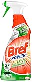 Bref Power gegen Fett & Eingebranntes, Fettlöser, Sprühflasche, für Küche, Kamin und Ofen 750