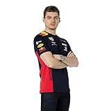 Red Bull Racing Official Teamline T-Shirt, Blau Herren Medium T-Shirt, Racing Aston Martin Formula 1 Team Original Bekleidung & M