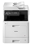 Brother MFC-L8690CDW Professionelles 4-in-1 Farblaser-Multifunktionsgerät (Drucker, Scanner, Kopierer, Fax, 31 Seiten/Min.) weiß/schw