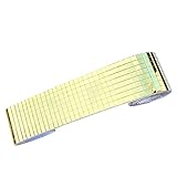 TFGUOqun Mehrzweck 5m Rollen Selbstklebende glasspiegel mosaikfliesen wandtattoos Quadrat runde Glas Handwerk for DIY. Handgefertigte Handwerker. für DIY-Bastelarbeiten (Color : Gold, Weight : 5M)