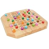 Amagogo Eltern Kind Sudoku Spiel, Action Number Puzzle Brettspiel Lustiges Spielzeug fü