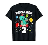 Kinder Geschenk 2 Jahr Geburtstag Jungen Mädchen Drache T-S