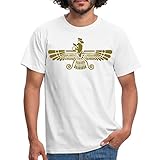 Spreadshirt Faravahar Männer T-Shirt, M, Weiß