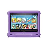 Fire HD 8 Kids-Tablet | Ab dem Vorschulalter | 8-Zoll-HD-Display, 32 GB, violette kindgerechte Hü