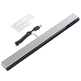 KIMILAR Wii Sensorleiste Ersatz Infrarot-LED-Sensor Bar für Nintendo Wii / Wii U, Verkabelt Enthält Klare Haltung [video game] für Wii-Konsolen-C