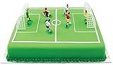 PME FS009 Fußball Topper für Kuchen und Cupcakes 9er Set, Kunststoff, Multicolored, 10 x 4 x 6.3