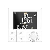 SXCXYG Thermostat W-LAN Thermostat für Wasser Elektrische Fußbodenheizung Warme Boden Temperaturregler Smart Life Home Control Heizungsthermostat (Color : Water 3A, Voltage : No WiFi)