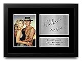 HWC Trading FR A4 Paul Hogan & Linda Kozlowski Krokodil Dundee Präsente, gedrucktes Autogramm für Film-Fans – A4 g