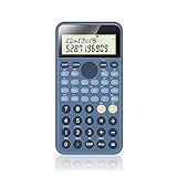 XIANGE100-SHOP Taschenrechner Tragbarer multifunktionaler wissenschaftlicher Rechner mit 2 Zeilenanzeige 240 Funktionen Mathematik Berechnungswerkzeugbü