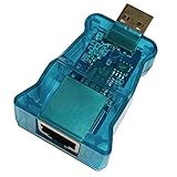 DSD TECH SH-N01A USB auf Ethernet RJ45 Adapter 10M/100M für Desktop Laptop