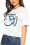 light Saber DUN Damen Anderson Paak Malibu Fashion Musik Band Anime Fans Kurzarm Lendenwirbel-T-Shirts Geschenk Mode bereichern, weiß, X-Larg