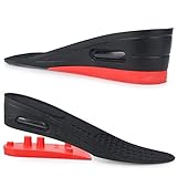 SULPO 4-5 cm Einlegesohlen Air Cushion Erhöhung Höhe Taller Pad Schuheinlagen 2 Decke (40-43)