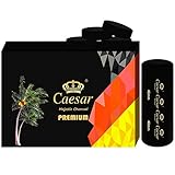 Caesar Schnellanzünder selbstzündende Kohle für Wasserpfeife, Shisha und Räuchergefäß 40mm - Kohlerollen (10 Rollen (100 Kohlen))