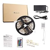 SALCAR LED Strip 10m, RGB LED Streifen, Farbwechsel LED Band mit IR Fernbedienung