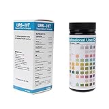 100Strips URS-10T Urinalysis Reagenzstreifen 10 Parameter Urine Teststreifen Leukocytes Nitrite Protein PH Blut-G