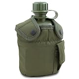 Mil-Tec Feldflasche Us Feldflasche Kst.M.Be.U.Hü, Oliv, Einheitsgröße, 14506001