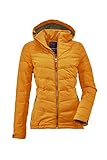 Killtec Damen Skane WMN Quilted Jckt A Jacke In Daunenoptik Mit Abzippbarer Kapuze, gelb, 40