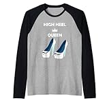 Damen Shopping Geschenk Queen Schuhe High Heels Spruch Rag