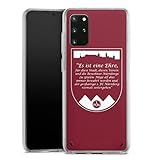 DeinDesign Handyhülle kompatibel mit Samsung Galaxy S20 Plus Bumper Case Schutzhülle 1. FC Nürnberg Bundesliga Fanartik