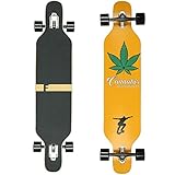 Flex2 bis 84kg - Camber Longboard (Flex2 bis 84kg, Cannabis - Ahornholz)