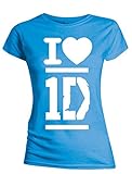 One Direction Unisex ONEDTEE46LSBU04 T-Shirt, blau, XL