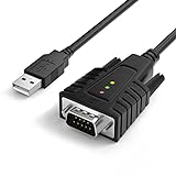 DriverGenius USB232A-B | USB auf Seriell RS232 DB9 9 Pin COM Port Konverter Kab
