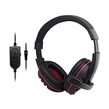 Marxways Gaming-Headset 3,5-mm-Over-Ear-Kopfhörermikrofon für Nintendo-Switch Für Playstation PS4, Xbox One, Nintendo-Switch, PC, PS3, Mac, Laptop