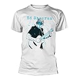 Ed Sheeran Herren Damen T-Shirt Gr. L, Wei?