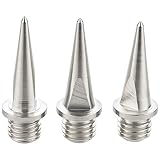 LAUFSTOFF Ersatzdornen für Leichtathletik 15mm Spikes 50er Pack