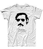 3stylershop T-Shirt Herren Pablo Escobar Spruch Pablito - Plata O Plomo - Weiß, XX-Larg