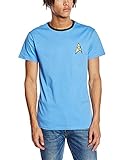 Star Trek Herren Science Mens Blue T-Shirt, Blau-Hellblau, XL