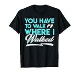 Christlicher Spruch Jesus Botschaft Walk on Water inspirierend T-S
