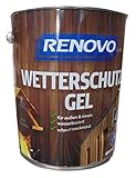 Renovo 5Ltr, Wetterschutz-Gel 8415 Palisander, wasserbasiert, für auß