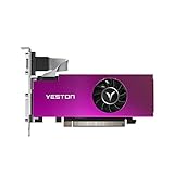 Yeston RX550-4G D5 LP Grafikkarte 4GB Speicher Radeon Chill GDDR5 128Bit 6000MHz VGA/DVI-D GPU