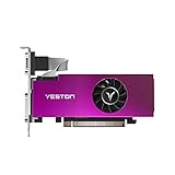 Yeston RX550-4G D5 LP Grafikkarte 4GB Speicher Radeon Chill GDDR5 128Bit 6000MHz VGA/DVI-D GPU