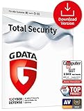 G DATA Total Security 2021, 1 Gerät - 1 Jahr, Download, Code per Email, Windows, Mac, Android, iOS, Made in Germany - zukünftige Updates ink