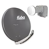 Fuba DAA 850 A + Fuba DEK 416 Quad-LNB Außeneinheit für vier Teilnehmer, 1 S