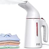 Dampfglätter IAB Steamer Iron Schnell Erwärmung Dampfbürste Hemdenbügler, ​Handbügeleisen Starke und kontinuierliche Dampfentladung 20G/min, Vertikales Dampfbügeleisen für Kleidung, Polstermöb