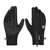 Handschuhe mit Wasserdicht Winddicht Wintertage Warme Handschuhe Finger Touchscreen Handschuhe Rutschfest Snowboard Eislaufen Wandern Snow Lsolierter Handschuh für kalte Leicht Atmungsaktiv Herb