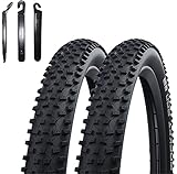 2 x Schwalbe Rocket Ron Addix Performance E-25 Faltreifen Fahrradmantel 54-622 (29,0 x 2,10') inkl. 3 Reifenheb