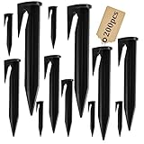 CPROSP 200 Stücke Erdnägel Mähroboter Haken zur Befestigung, 12,5CM, Plastik