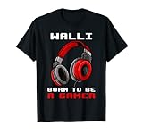 Walli - Born To Be A Gamer - Personalisiert T-S