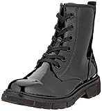 MARCO TOZZI Damen 2-2-25282-35 Stiefelette, Black Patent, 36 EU