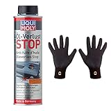 brünte Feingrip Montagehandschuhe Gr.9/L + Original Liqui Moly 300ml Öl-Verlust Stop Oil Leak Stop 1005