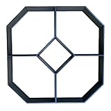 H HILABEE Path Maker Mold, DIY Pflasterziegelform Quadratischer Betonstein für Platten Garten Rasen Pflaster Gehweg Fahrstraß